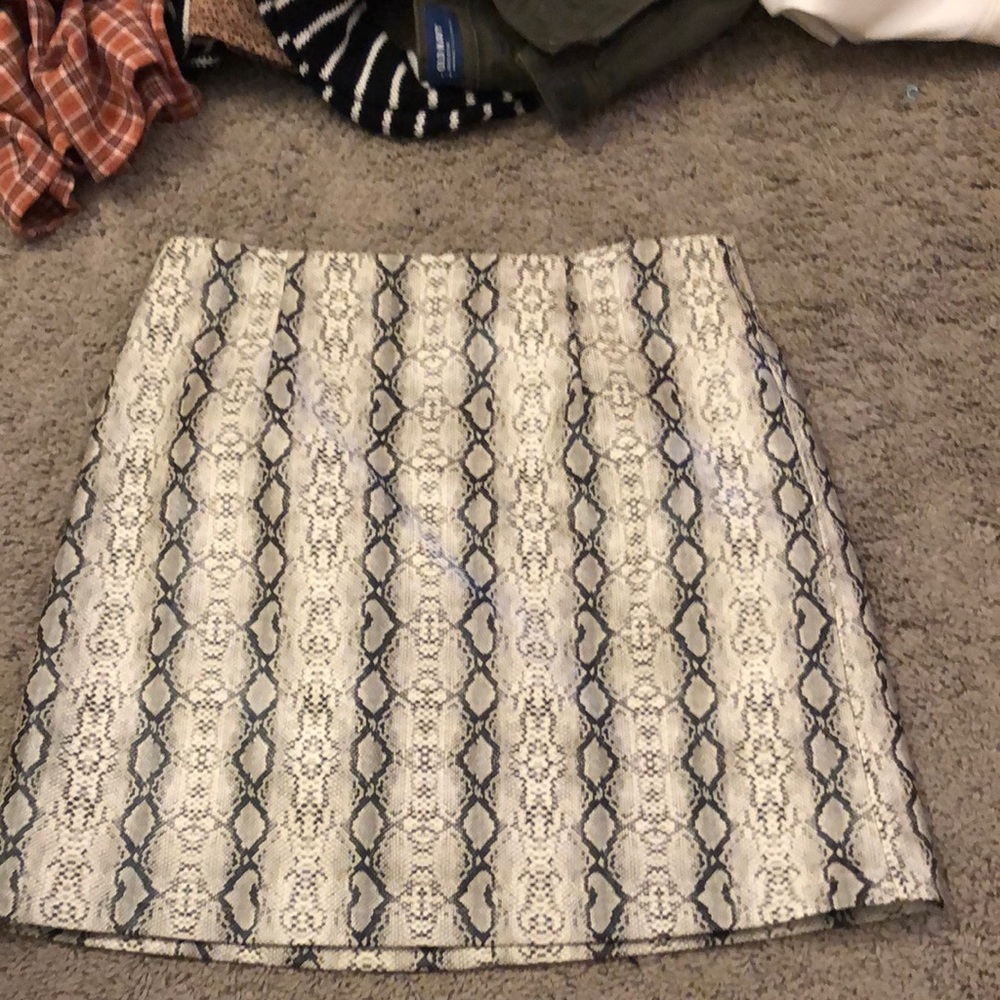 snakeskin skirt from altard state